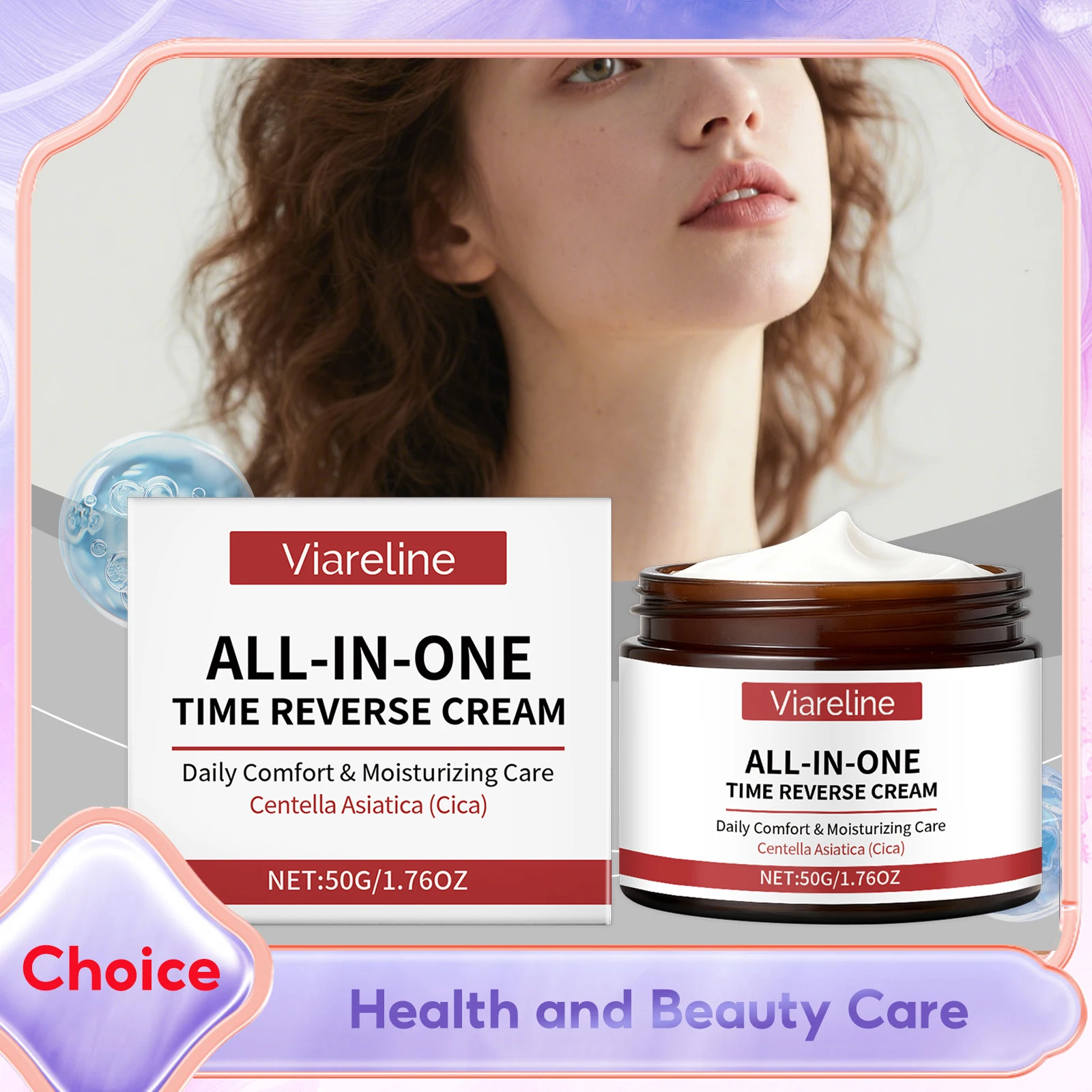 

Centella Face Cream Deep Hydration Fast Absorption Repair Barrier Reduce Fine Lines Asiatica Extract Skincare Moisturizer Creams