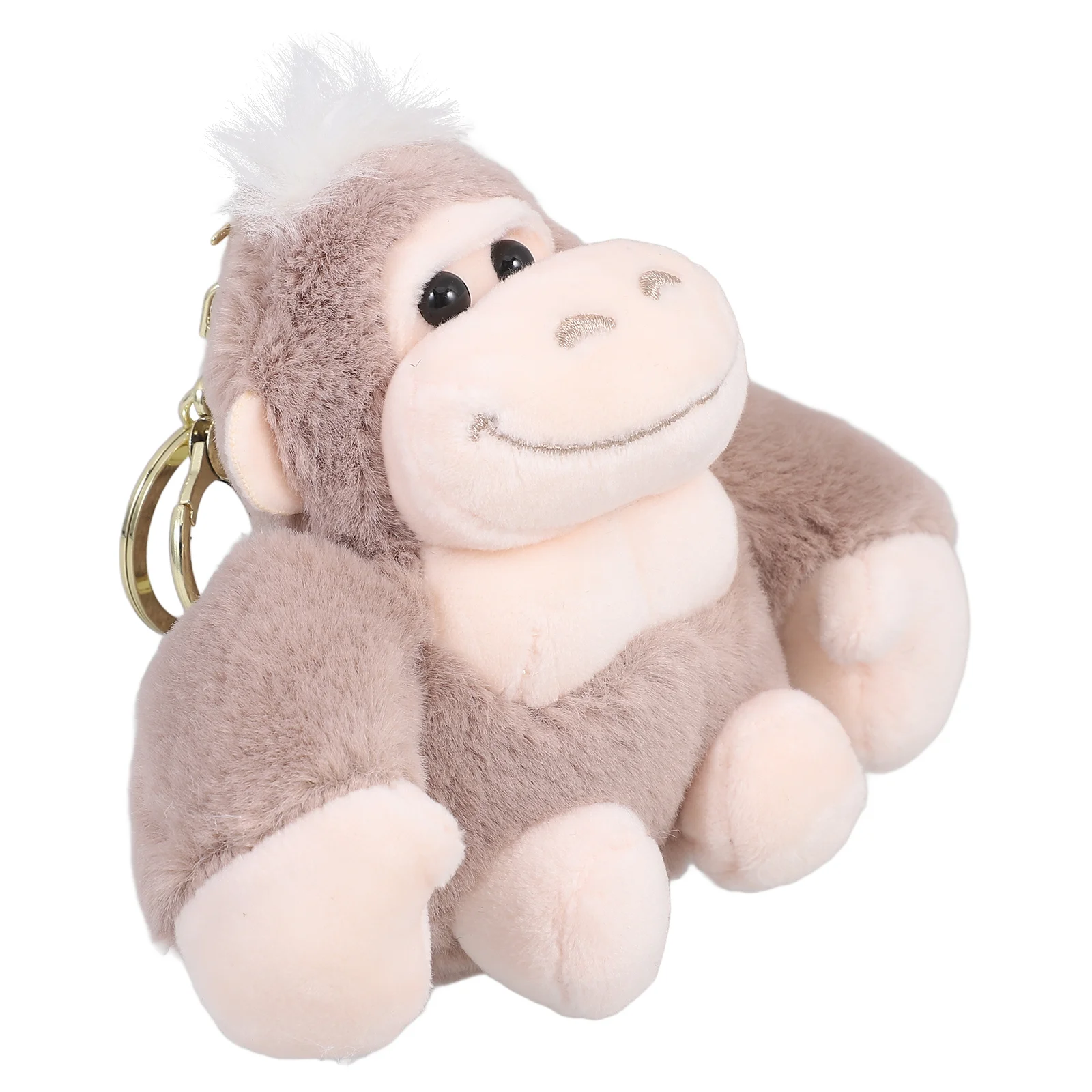 Orangutan Keychain Stuffed Animal Plush Gorilla Pendant Pendants Pp Cotton Animals