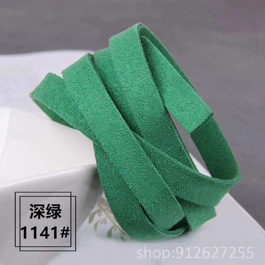 Green deerskin Sageo Rope For Japanese Katana sword wakizashi tanto