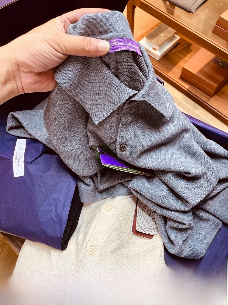 Шелковый шерстяной вязаный кардиган Gold Ratio, мужская модная осенняя одежда, повседневная одежда, длинный свек, дышащий, теплый