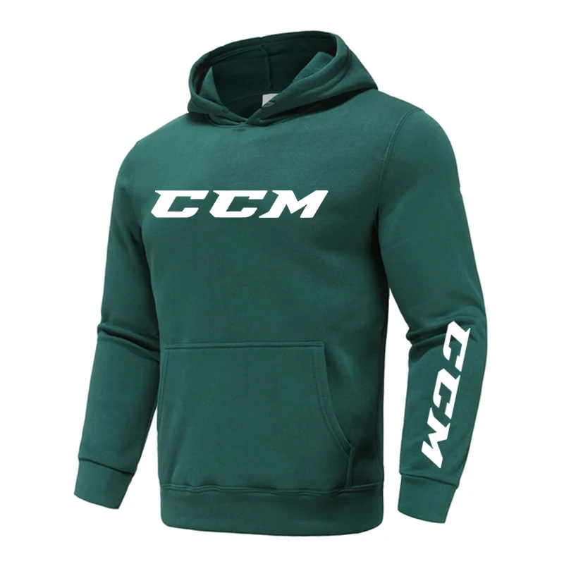 CCM-Sweat à capuche de marque pour hommes, Hip Hop Streetwear, pull PVD, sweats à capuche College pour hommes, automne