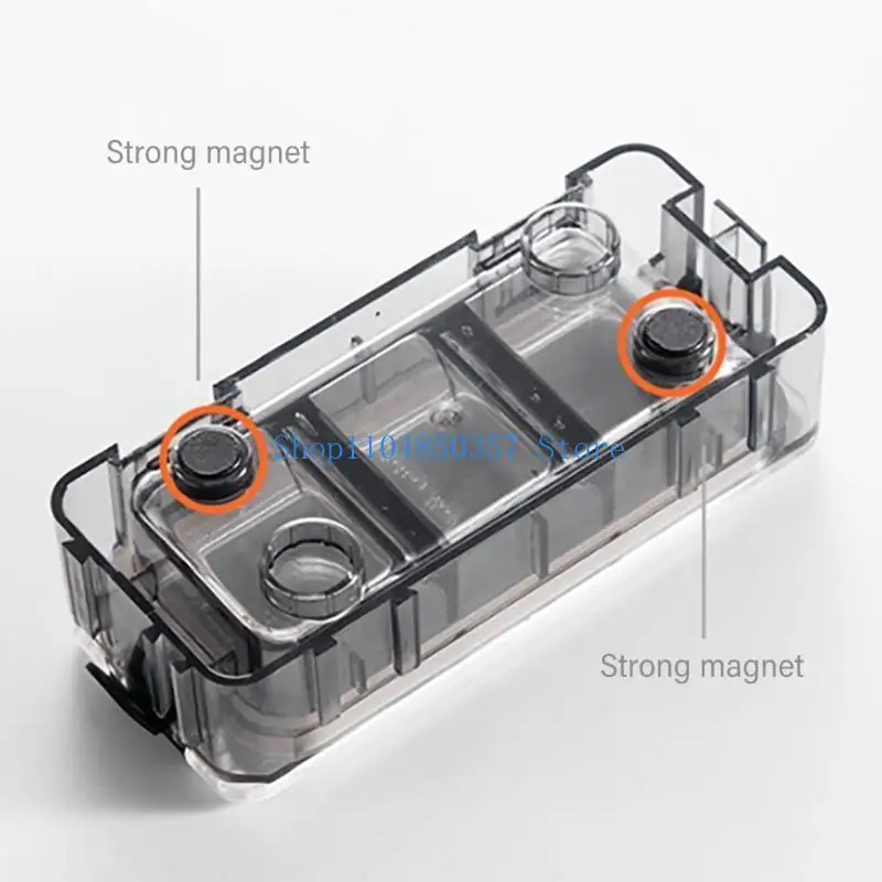 652F Fishing Tackle Storage Box Fishing Lures Tackle Organizers Fishing Water Resistant Luminous Tackle Box