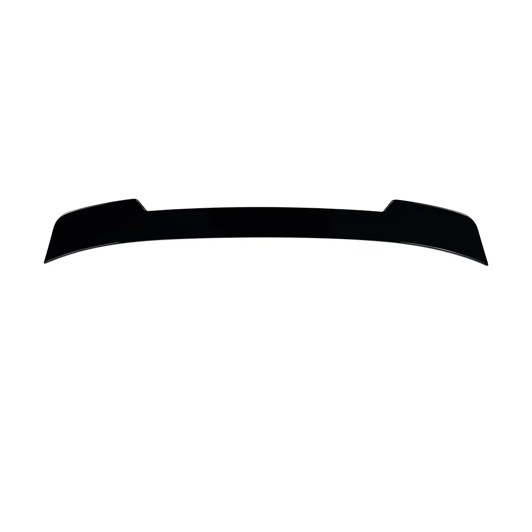 الذيل منتصف الجناح سقف الأوسط المفسد لفورد موستانج MK7 2024 2025 تقليم سيارة الخلفي الجذع غطاء صندوق السيارة مجموعات الجسم لمعان الأسود الكربون نظرة #5