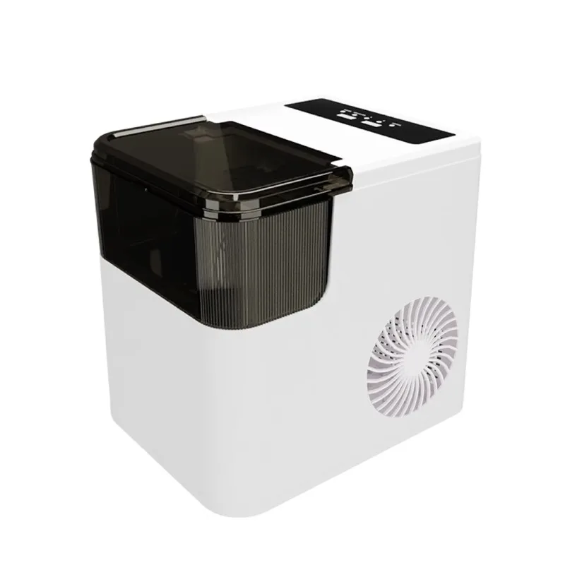 Portable Fully Automatic Smart Low-Power Bullet Ice Maker Customizable Cube Ice for Outdoor Home Use Small Ice Making Machine