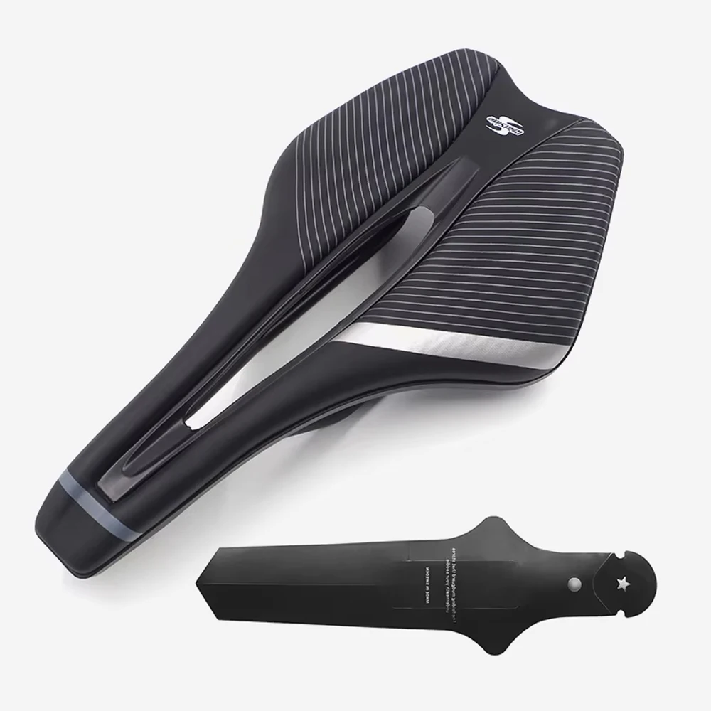 سرج دراجة Wildside لدراجات الطريق مقعد دراجة السباق مع حاجز للرجال والنساء أجزاء الترياتلون الجبلية MTB للحصى لركوب الدراجات #1