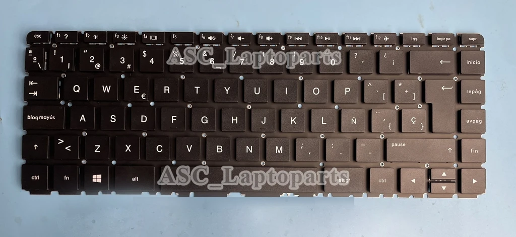 New Spanish Teclado Keyboard For HP Pavilion 14-av000 14-av002la 14-av003la 14-av005la 14-av006la 14-av033la Black , no Frame