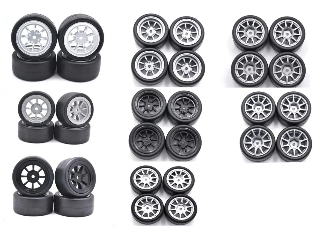 

WPL D-12 D12 D16 RC car spare parts modified drift tires