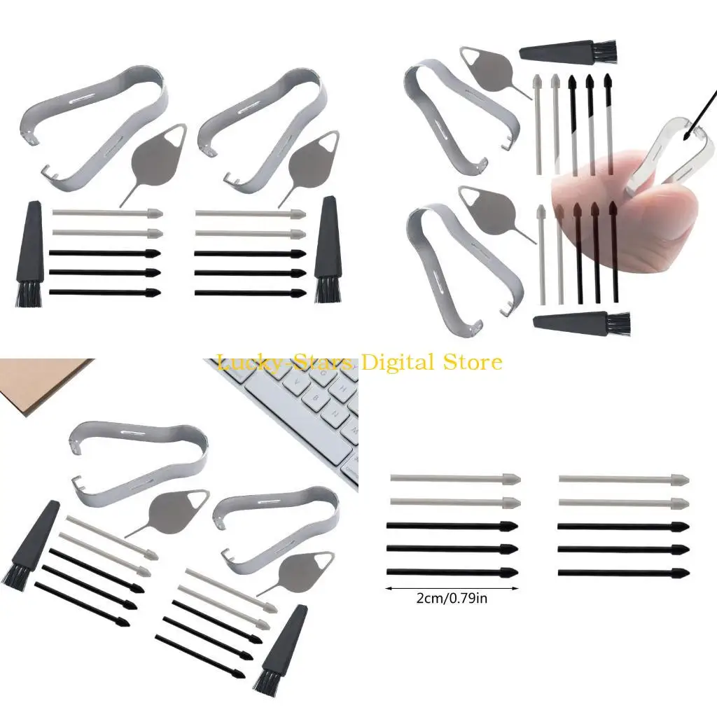 

T3EE Removal Tweezers Tool for Touch S Pen Nib Replacement Refill Tip for Tab Lite 10.4 P615 P610 Pen