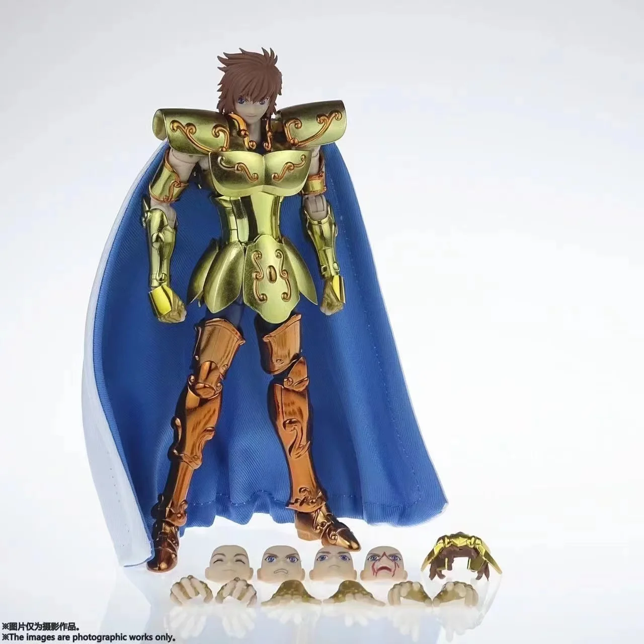 Figura de acción de caballeros del zodiaco, modelo JM.MST Saint Seiya Myth Cloth, EX Regulus Yonger Leo, Lion Gold Lost Canvas, LC