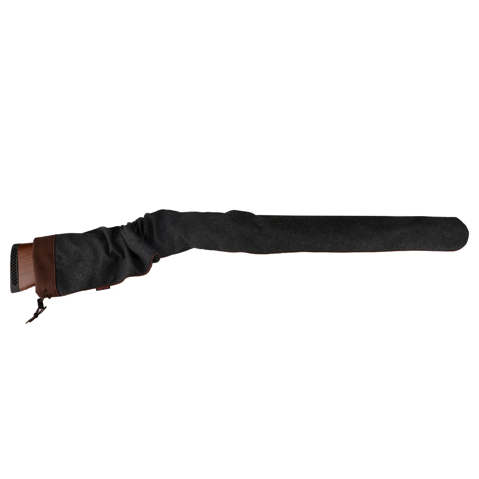 

Tourbon Hunting Accessories 54 Inches Shotgun Sock Cover Melton Gun Sleeve Drawstring Closure Black Shooting