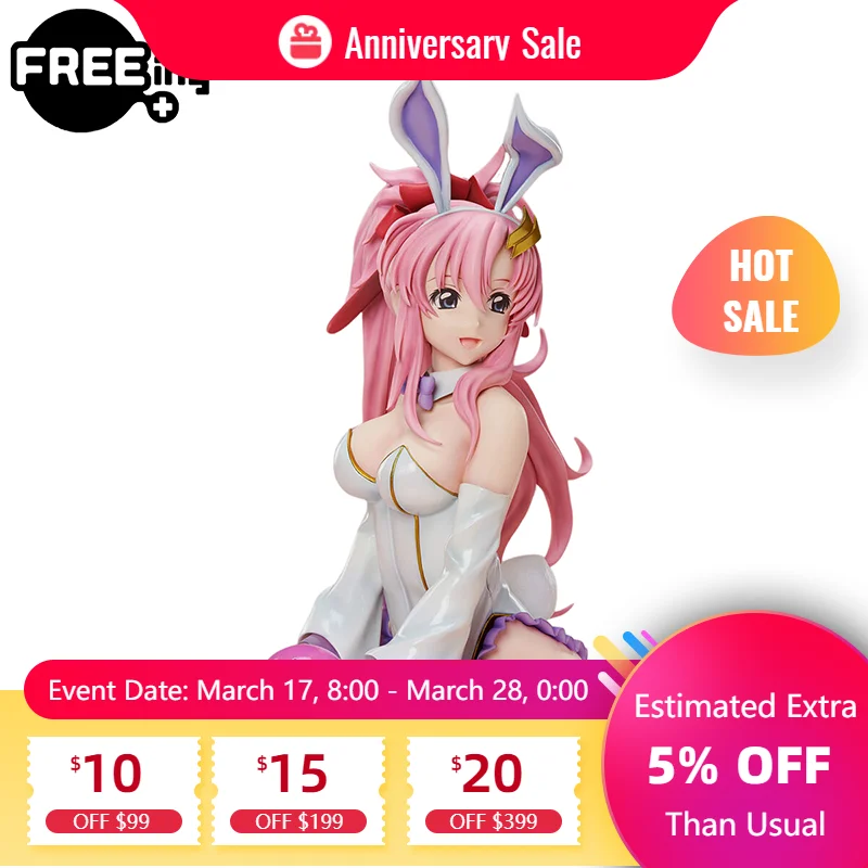 In Stock Genuine Original FREEing B-style Lacus Clyne Barefoot Bunny Girl Ver. Mobile Suit Gundam SEED Action Anime Figure Dolls