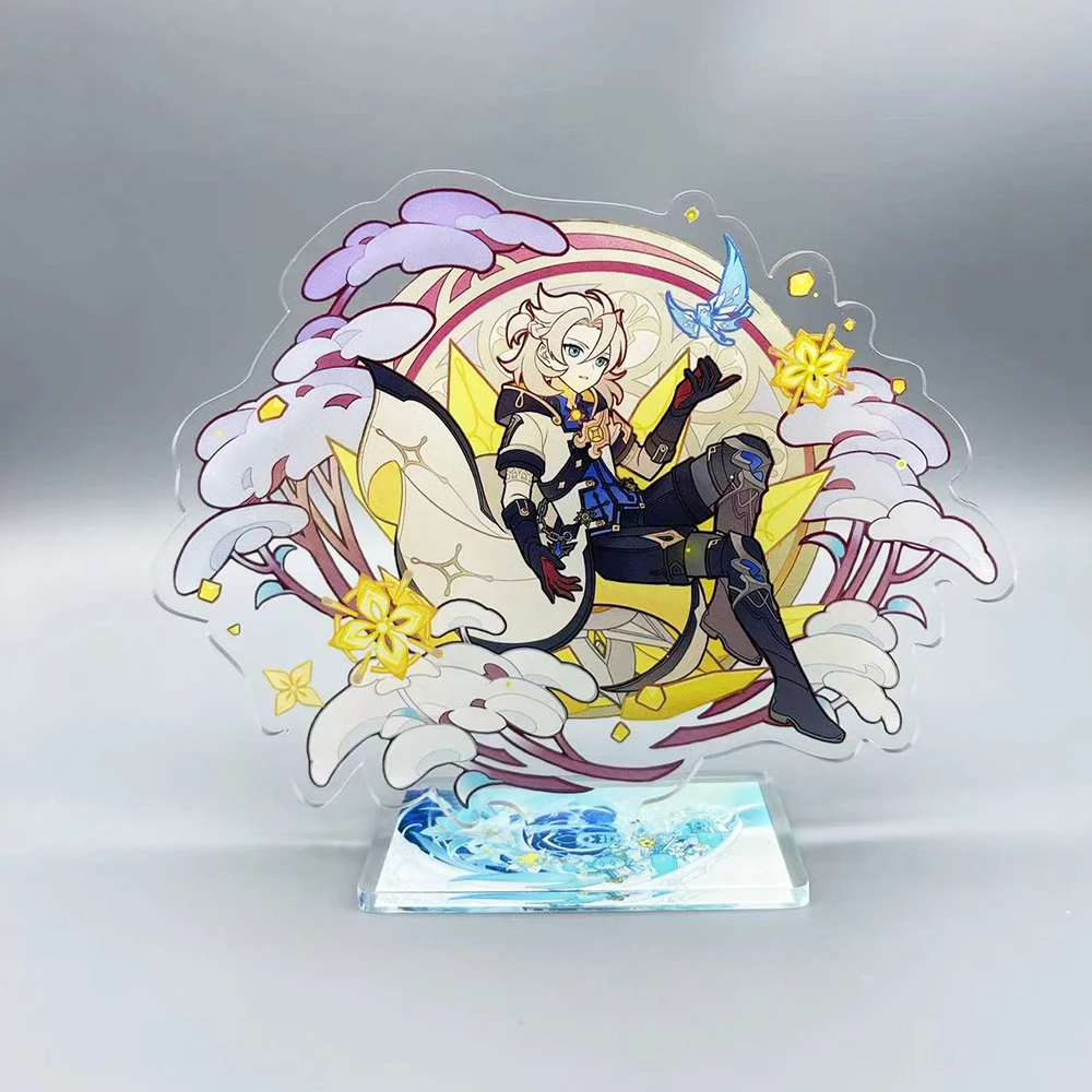Furina Stand Acrylic Game furina Figure Wanderer Tighnari Cyno Kaedehara Kazuha Barbatos Windblume Festival Collection Prop