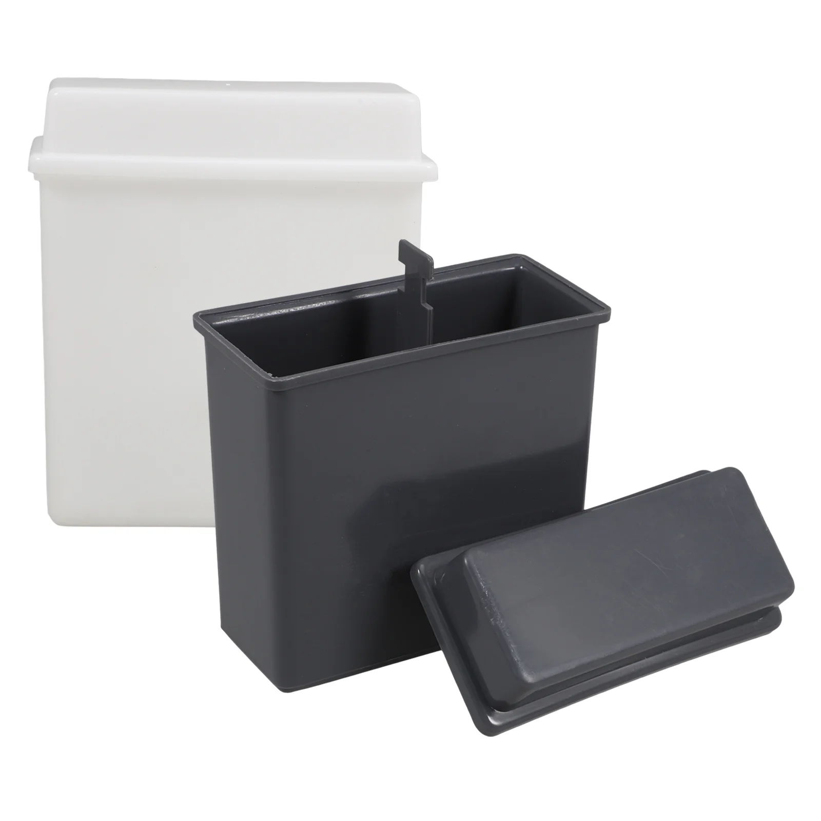 

2Set Microscope Slides Staining Rack Polypropylene Durable for Laboratory Use with Retrieval Box Slide Holder