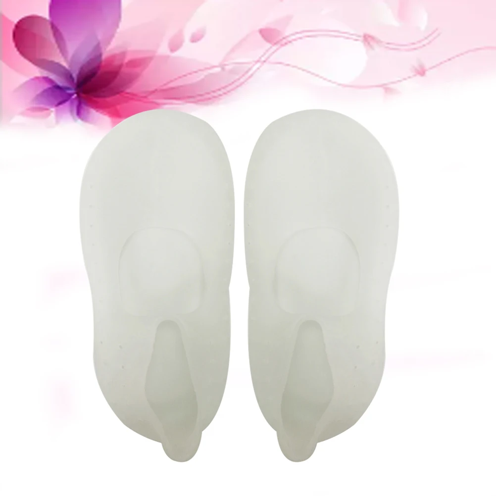 

Silicone Socks for Cracked Feet Heel Gel Anti-crack Protection Dry Moisturizing Reusable Washable Non-toxic Comfortable Pain