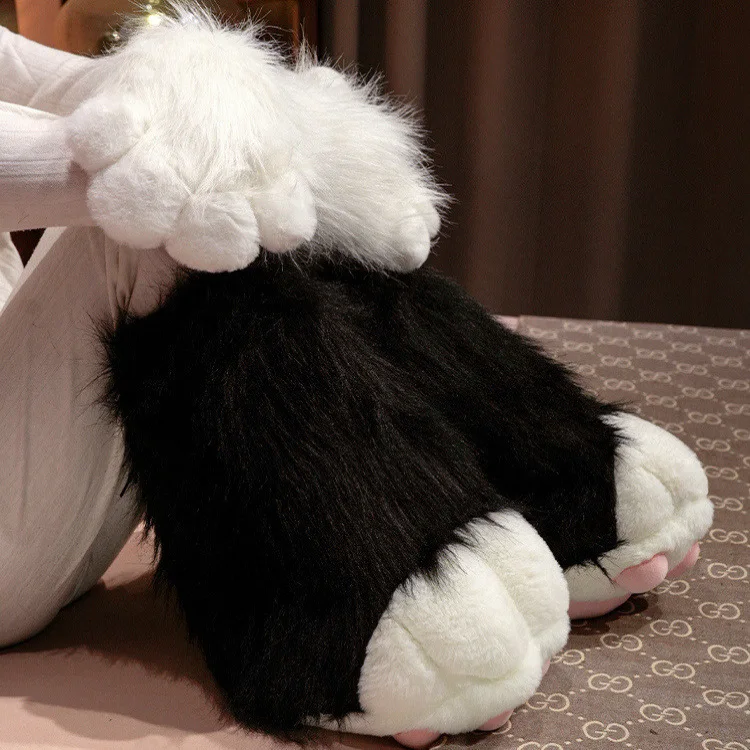 Fulujiacos Anime Spreading Cute Cat Claw Thickened Animal Gloves Meat Cushion Sounding Warm Cosplay