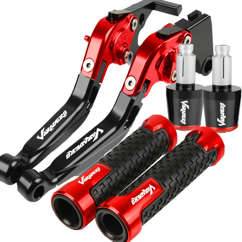 For Honda VARADERO 1999~2013 2012 2011 2010 2009 2008 2007 2006 2005 2004 Motorcycle  Brake Clutch Levers Handlebar Grips ends
