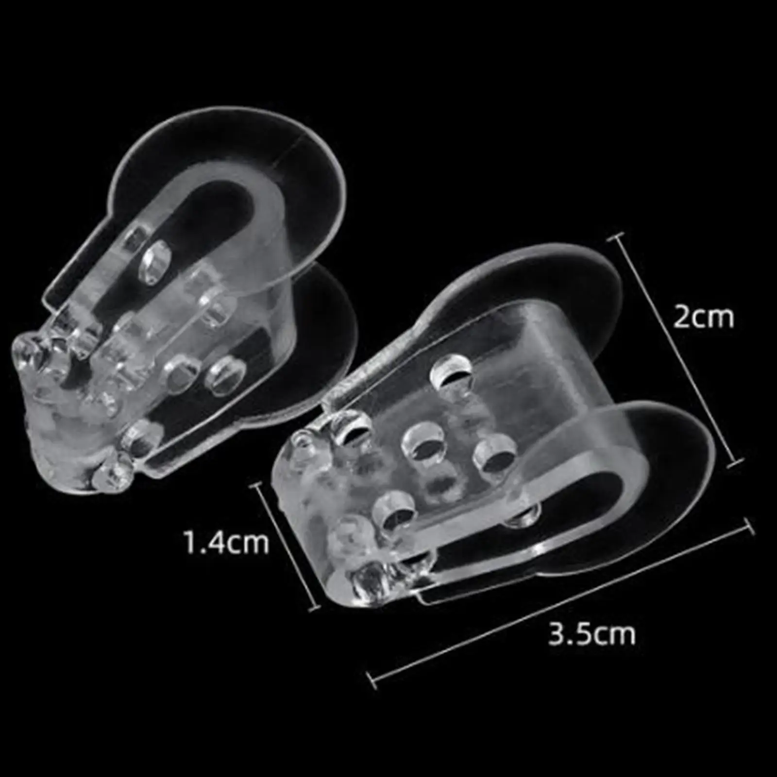 2 szt./zestaw Separatorów Palców Rozdzielacze do Palców Koślawych Składanych Palców Łagodzą Bóle dla Kobiet i Mężczyzn Zapobiegają Tarcie