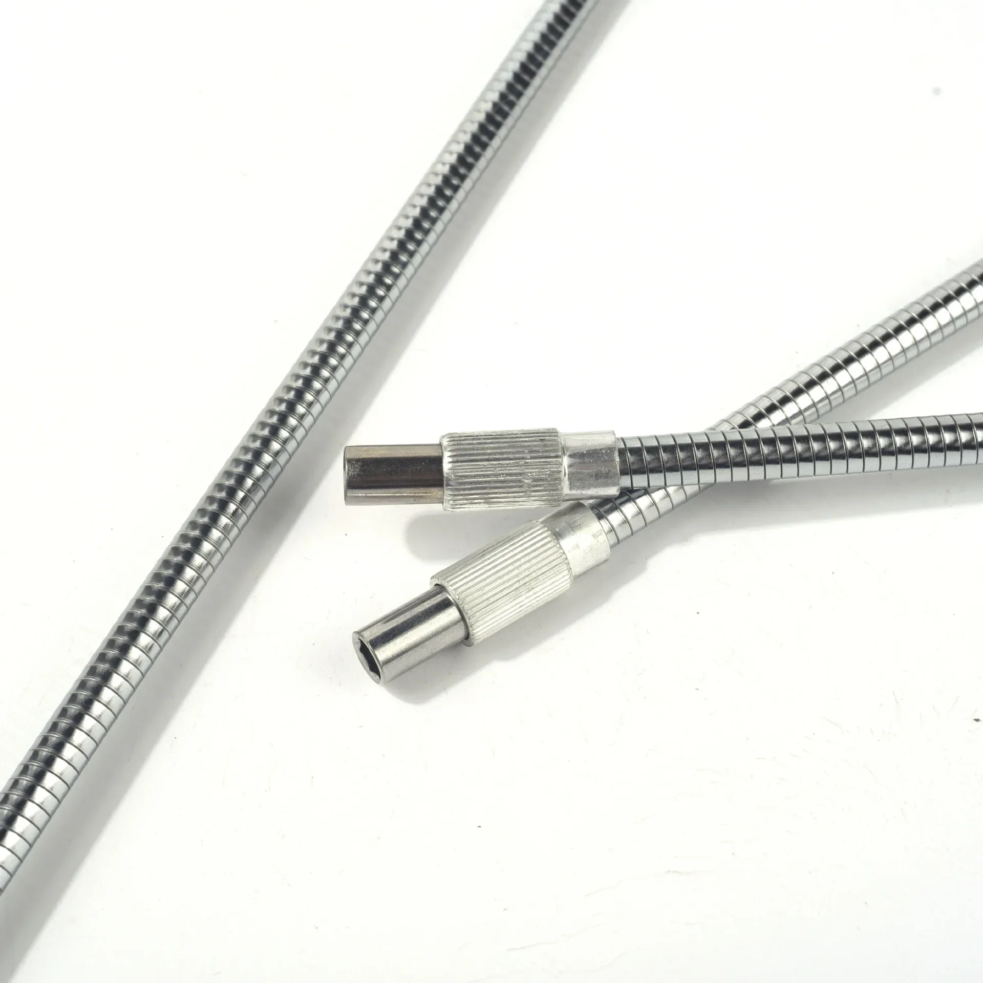 300 mm zilveren zeshoekige handgreep metalen universele flexibele as directionele schroevendraaieraansluiting verlengstang gereedschapsaccessoire