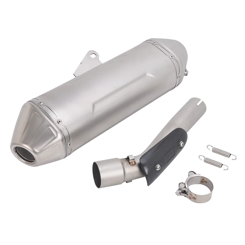 Slip On For YAMAHA Tenere700 Tenere 700 Rally Edition 2019 2020-2027 Motorcycle Exhaust System Escape Mid Link Pipe With Muffler
