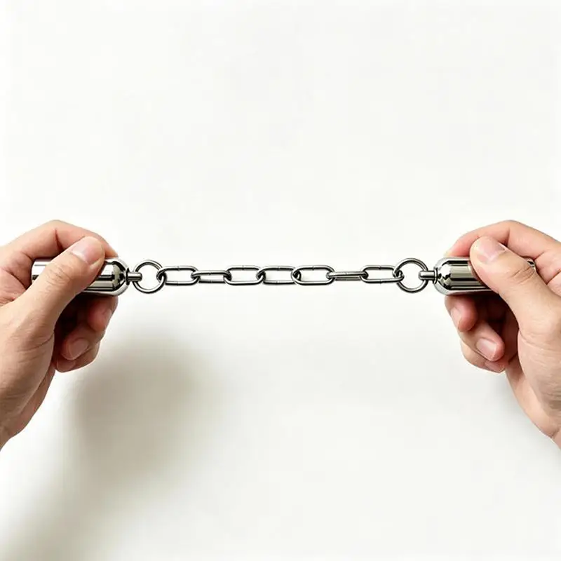 DIY Martial Arts Flail Swivel Link Heavy Duty Replacement Training Accessories Hardware Stainless Steel Nunchaku Connector Chain