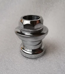 VINTAGE JAPAN TANGE 1 INCH THREADED 22.2MM HEADSET CHROME OLD SCHOOL STEEL FRAM