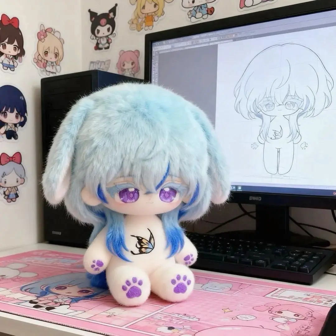 

Аниме-персонаж Wuthering Waves The Shorekeeper, 20 см, милая и красивая плюшевая кукла, мультяшная фигурка, плюшевая игрушка для переодевания, подарок для косплея