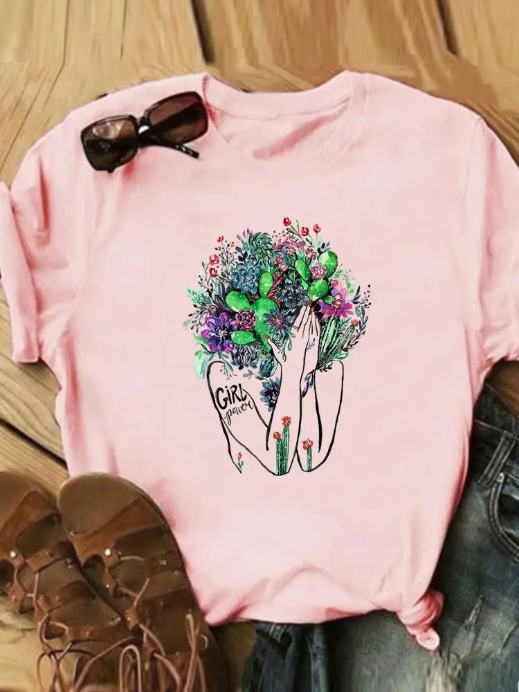 Bee Lovely Letter Style Cute Casual Tee Summer Women Clothing Female Fashion Printed Clothes Short Sleeve T Graphic T-shirts