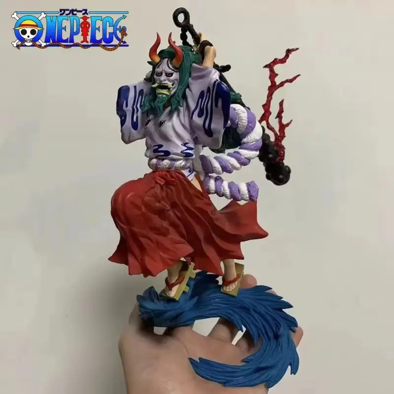 Action Figurine 23cm Anime Figure One Piece Yamato Raimei Hakke Pvc Statue Collectible Model Doll Gift Decoration Ornaments Toys