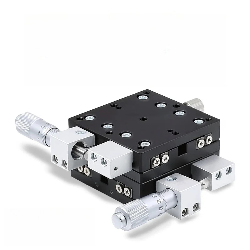 

XY axis displacement platform fine-tuning precision mobile cross slide table LY40/50/60/80 optical manual table