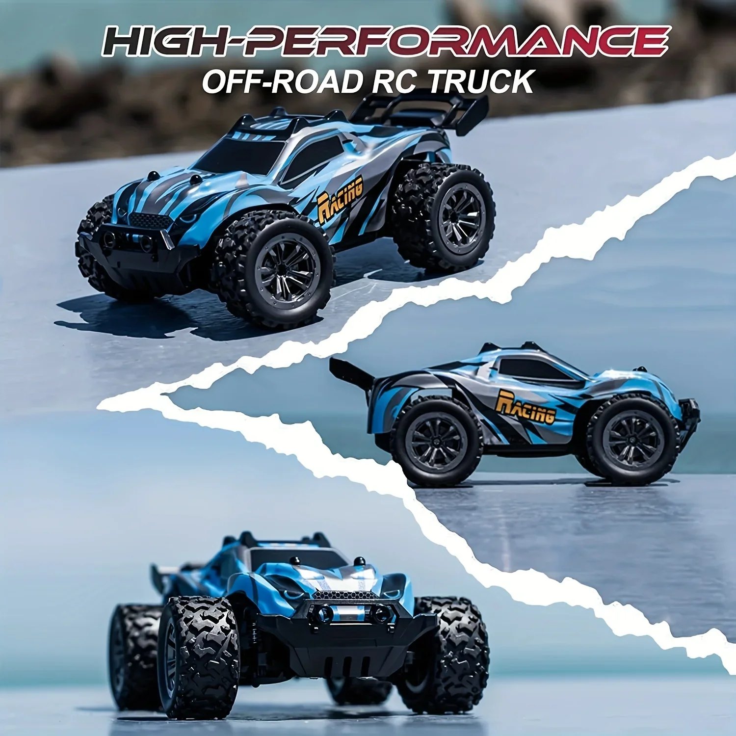 1:20 RC Car 4WD Off Road Remote Control Trucks 20KM/H Szybki pojazd zdalnie sterowany z 2.4G All Terrain Zabawka urodzinowa dla dzieci