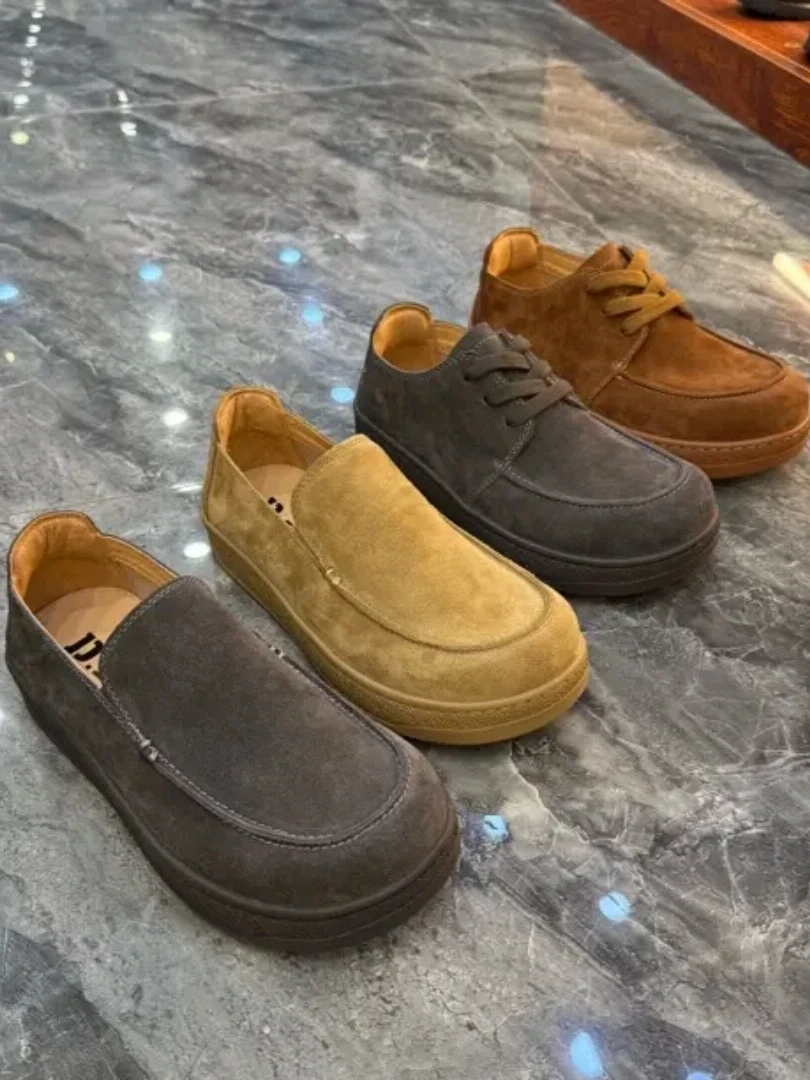 

Высококачественные повседневные кожаные мужские туфли: удобные, модные, универсальные, молодежные, трендовые, для весны и осени, износостойкие.