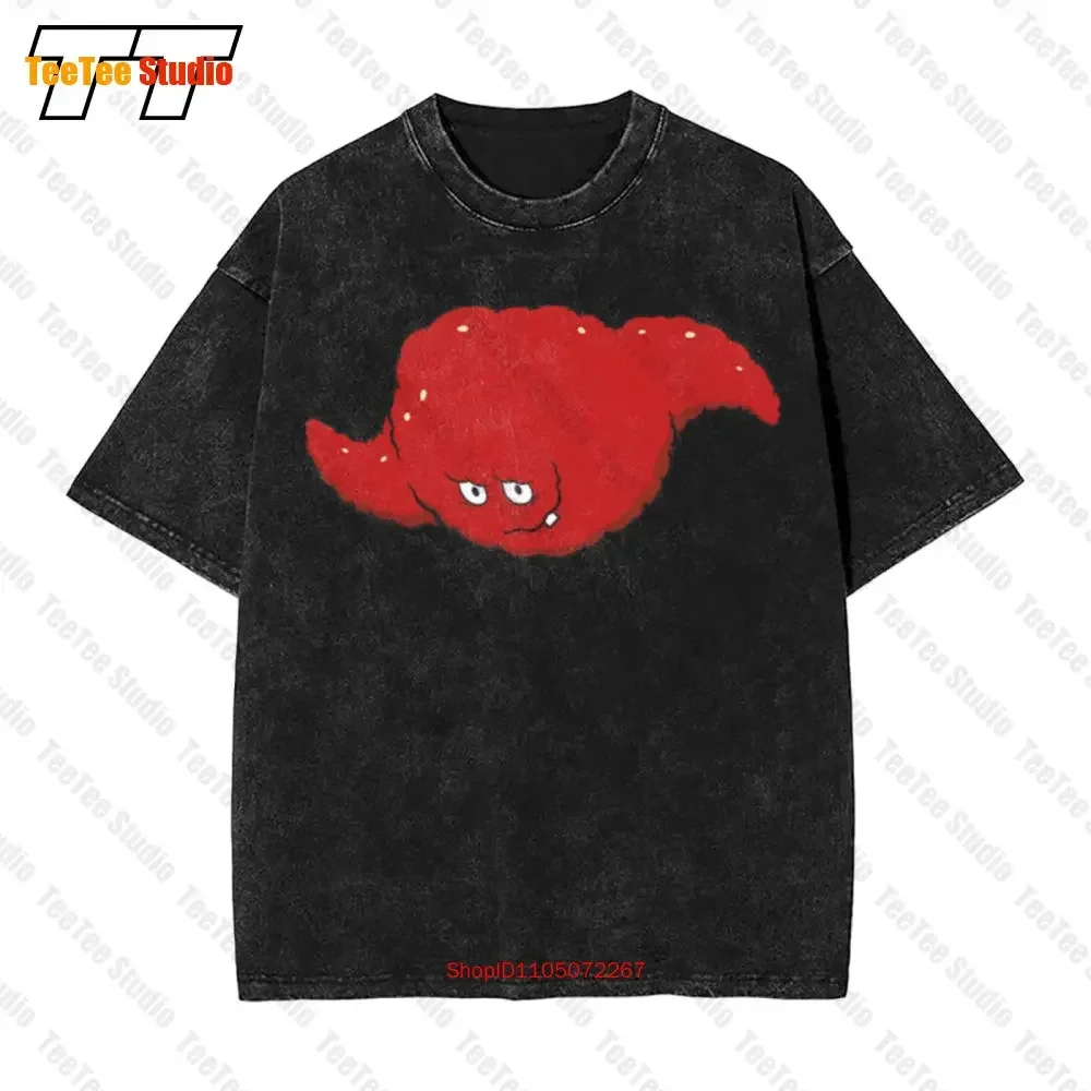 Aqua Vintage Oversized T-Shirtn Hunger Force Meatwad Multi Colour Shirt 025G