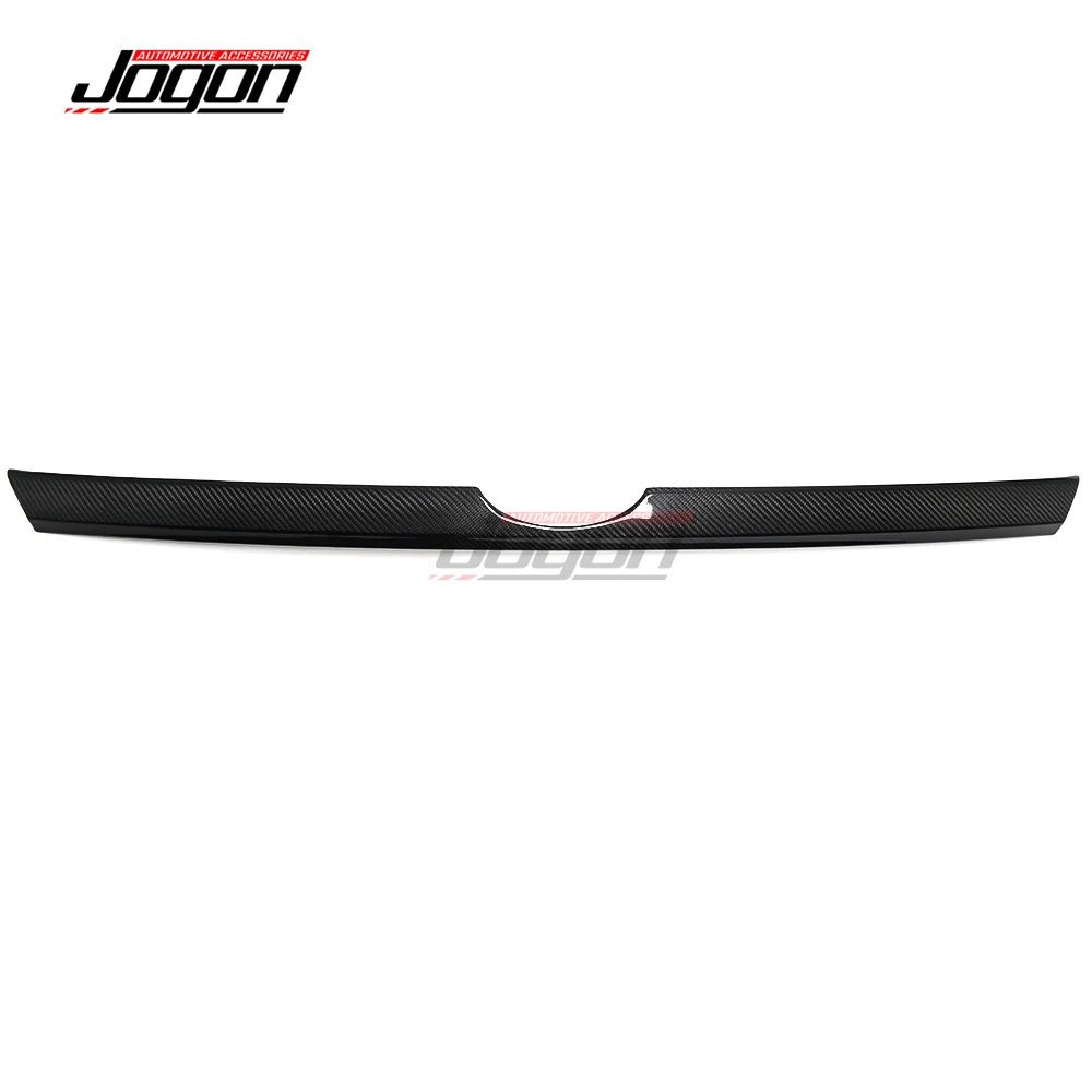 For Subaru WRX VB STI S4 2022 2023 2024 Carbon Fiber Exterior Rear Door Tailgate Trunk Tail Gate Moulding Cover Trim Accessories