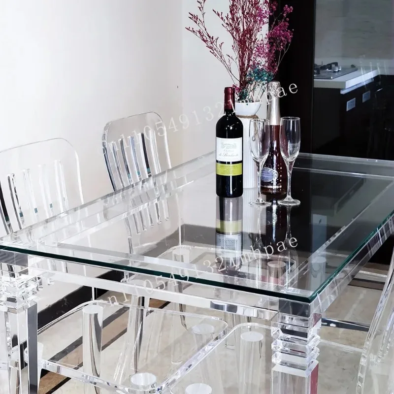 

Modern Living Room Furniture Acrylic Event Table Acrylic Table Party For Weddings