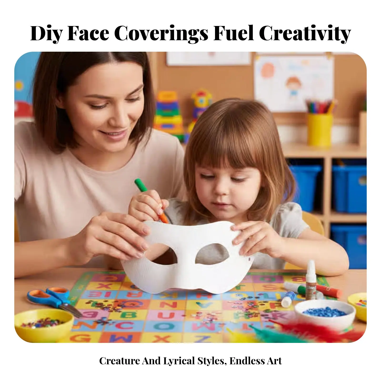 

Неокрашенные заготовки из бумажной массы для масок и костюмов, разнообразные формы, регулируемый эластичный ремешок