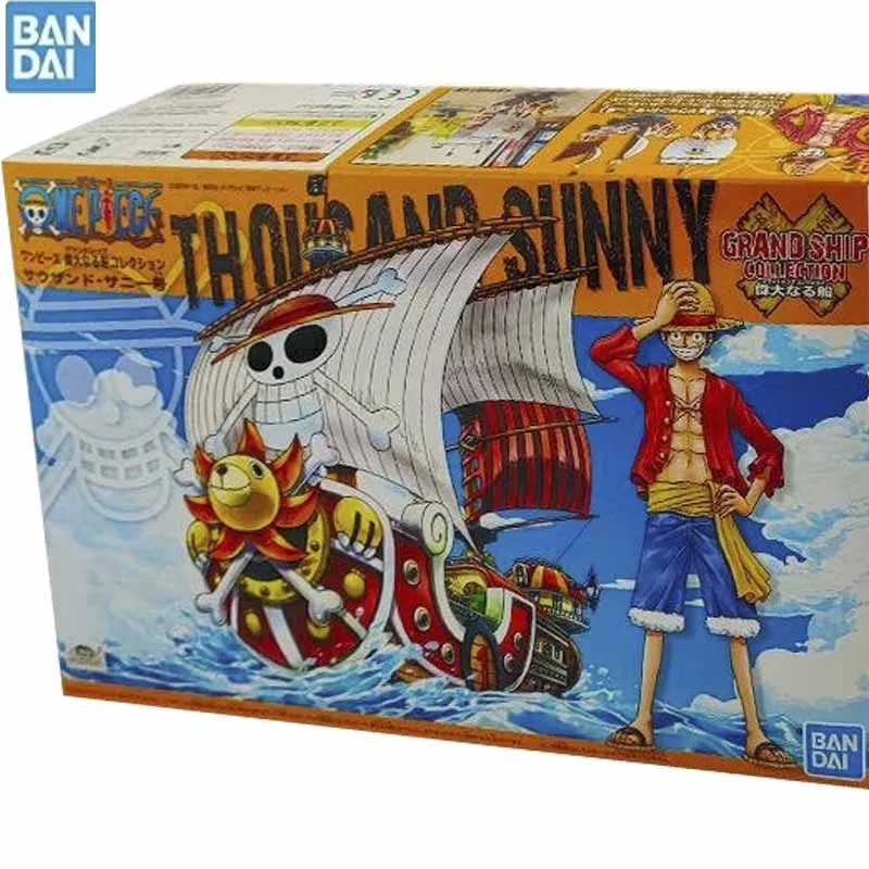 

Bandai Genuine One Piece One Piece Great Ship Thousand Miles of Sunshine Small Edition Animation Character Joint Movable Gift