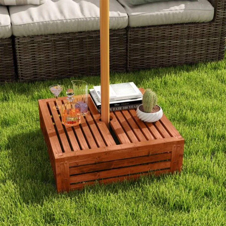 

2in1 Outdoor Storage Box for Umbrella Base Shipping (Prohibited by -)