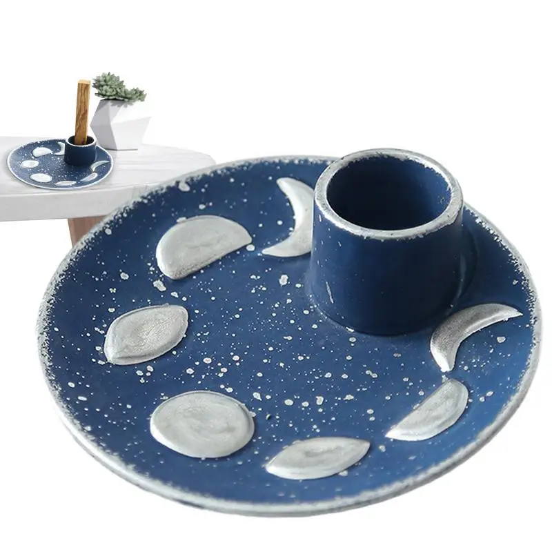 

Керамическая подставка для курильницы, держатель для палочек, Ловец ясеня, подставка для палочки, для йоги, домашнего очищения и исцеления