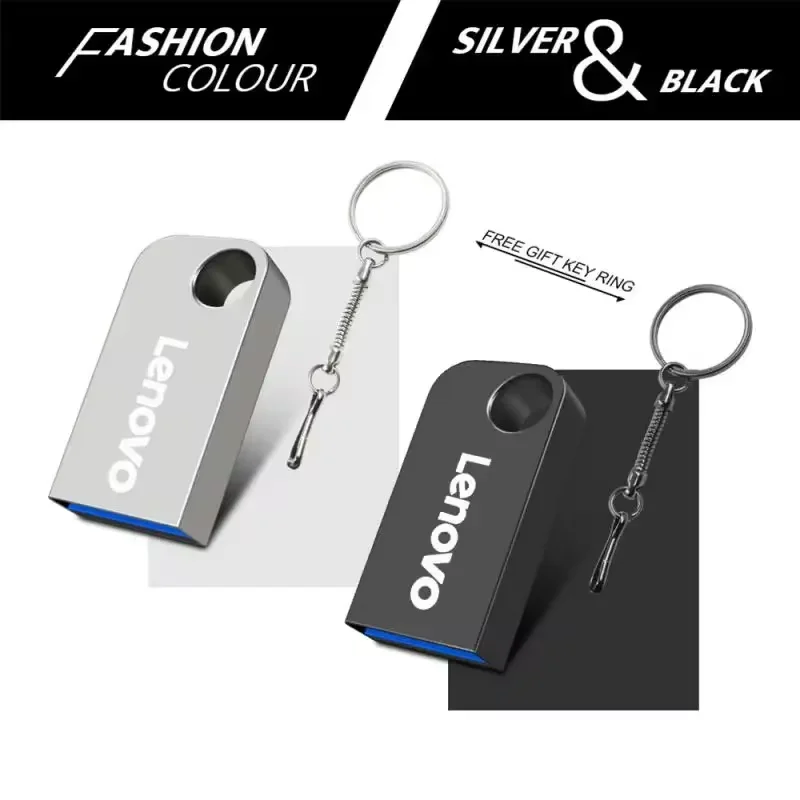 Original Lenovo USB Flash Drive 2TB Metal USB U Disk Flash Drives High Speed Pendrive 1TB Portable USB Memory Drive Accessory