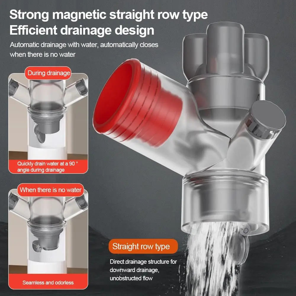 

Уплотнительная пробка для слива стиральной машины с защитой от запаха, герметичное уплотнительное кольцо, адаптер для соединения водосточной трубы, многофункциональная сливная пробка для пола