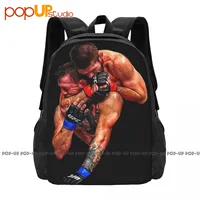 Khabib Nurmagomedov Vs Conor Mcgregor Backpack Large Capacity Newest Training Sports Style Outdoor Running