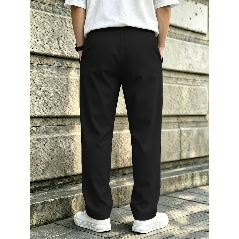 Men's Summer Casual Jogging Pants Sports Fitness Sweatpants Slacks Man Vintage Wide Trousers Mens Baggy Training Joggers Fashion