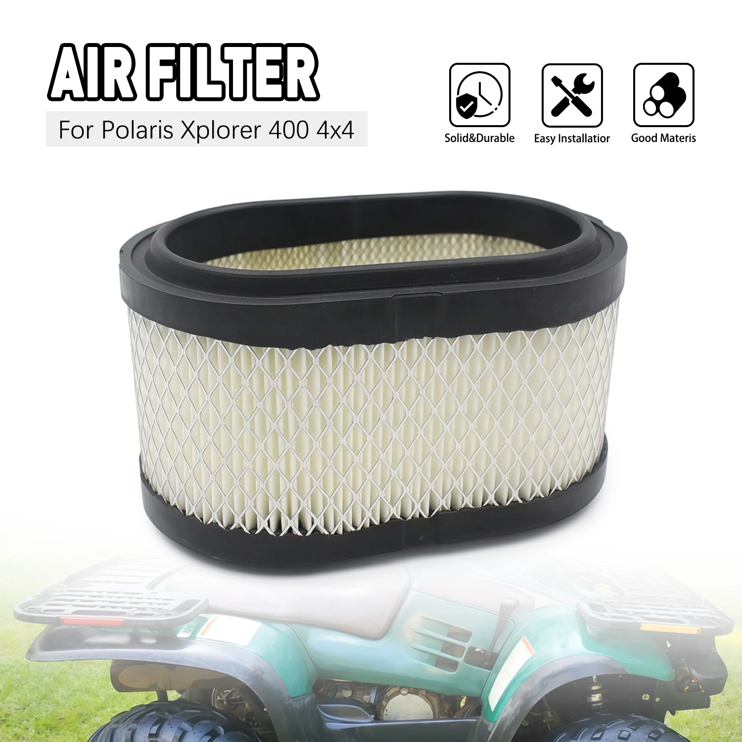 

Motorcycle Parts Air Element Filter intake filter For Polaris Sport 400 1998 1999 Sport 400L 1997 1998 1999