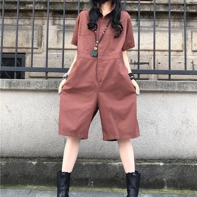 

Summer Loose Five-Minute Jumpsuit
