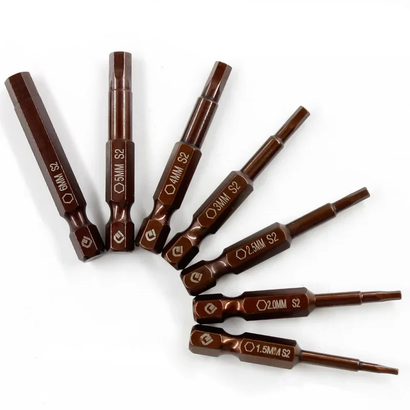 7Pcs 1/4" 1.5-6Mm H… - image