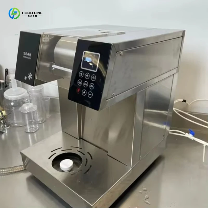 FL Commercial Ice Shaver Snowflake Maker Bingsu Dessert Prep Unit for Cafe Store Shop Business Use