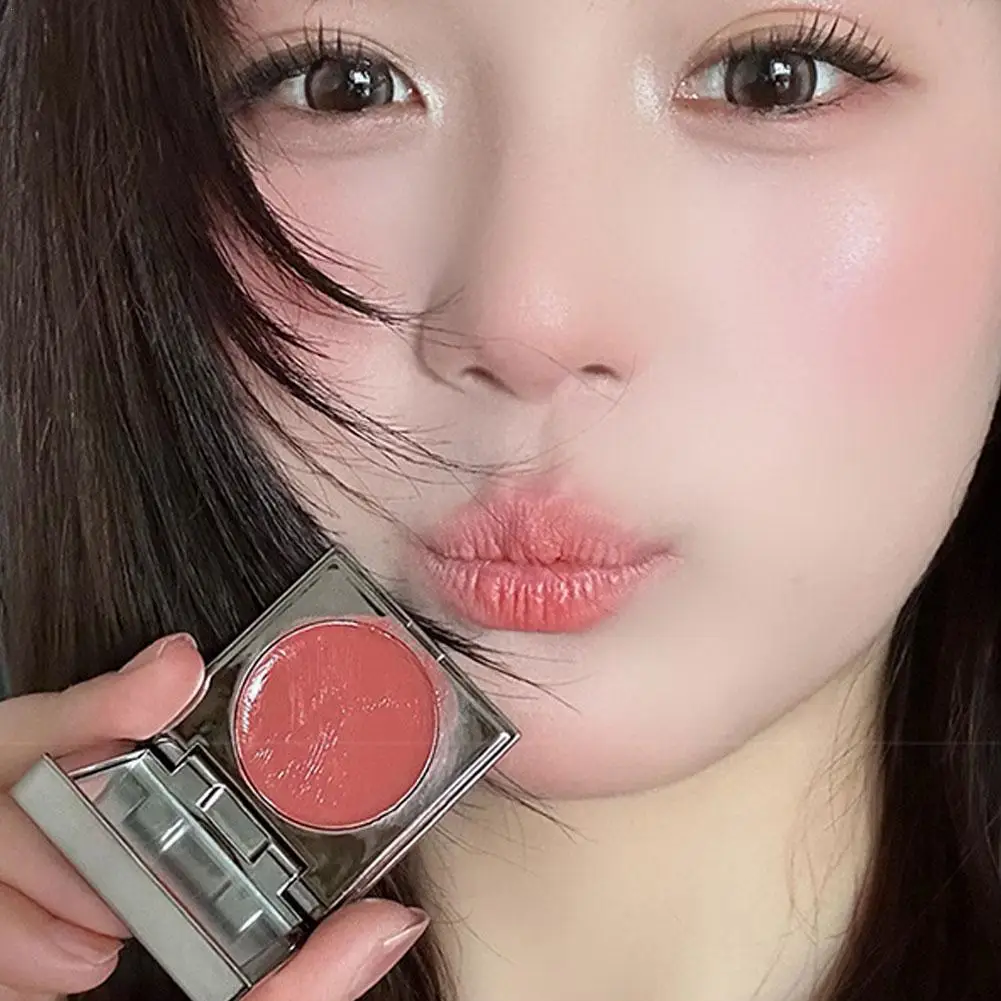 3w1 Tinted Mositure Blush Mud Face Pink Cream Cheek Blusher Cosmetics Makeup Tubes Used On Lips Eyes Cheeks Contouring Makeup