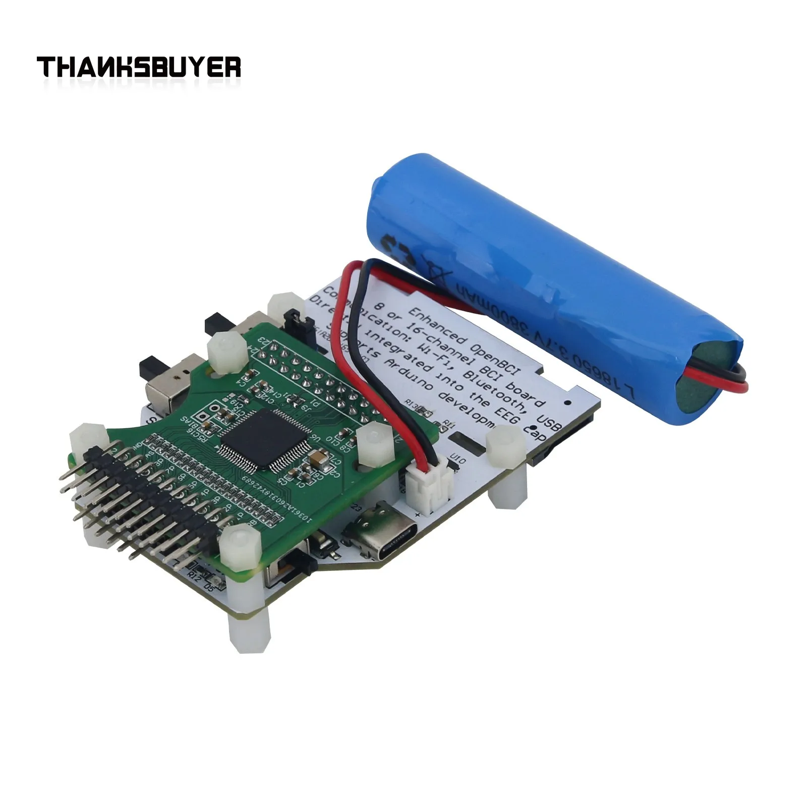 GeekBCI 8/16Channel Enhanced OpenBCI Bluetooth WiFi Brain Computer Interface Development Board with USB Dongle