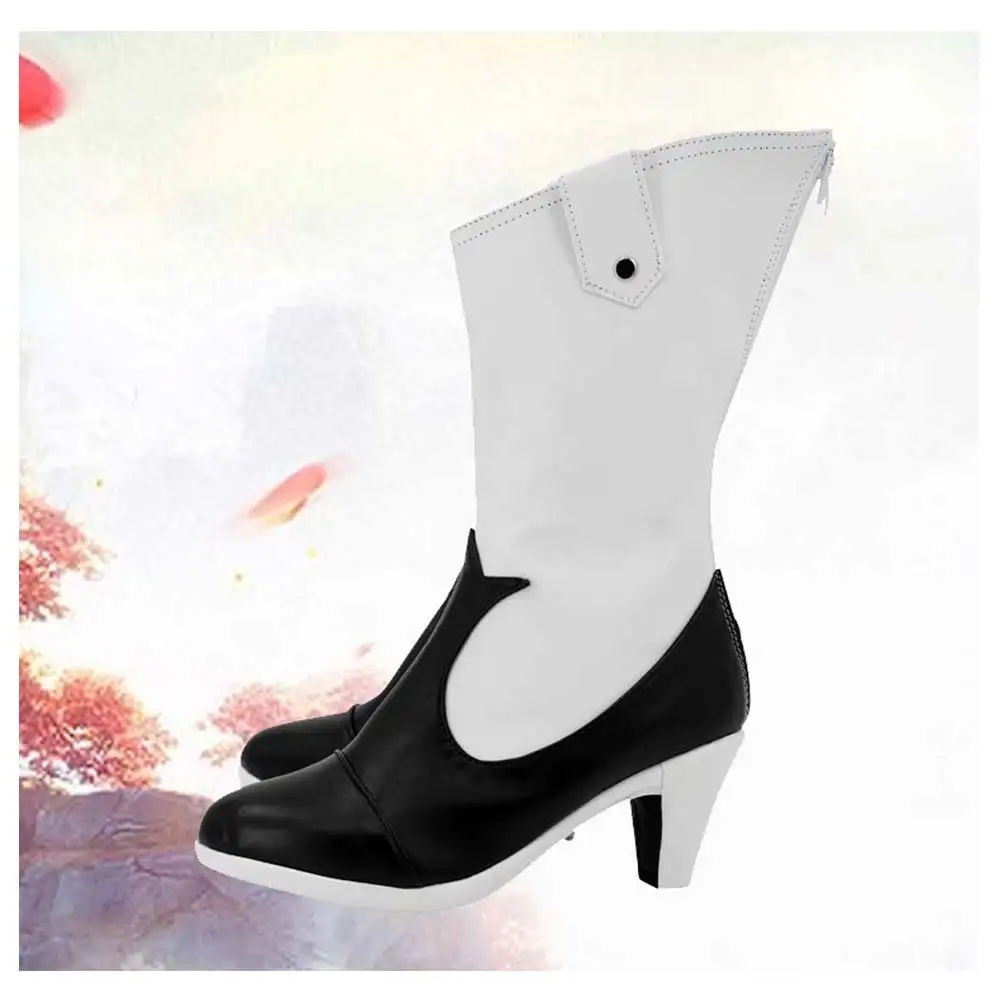 Ciel Phantomhive Cosplay Schoenen Mannen Laarzen Anime Zwarte Butler Meisjes Kostuums Accessoire Op Maat Gemaakt Voor Vrouwen Halloween Pak Prop