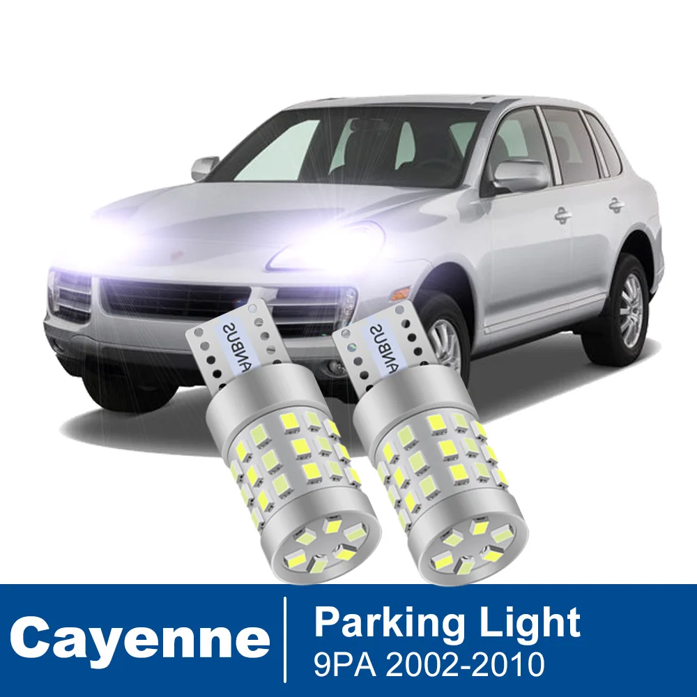 

2pcs LED Parking Light For Porsche Cayenne 9PA Accessories 2002 2003 2004 2005 2006 2007 2008 2009 2010 Clearance Lamp